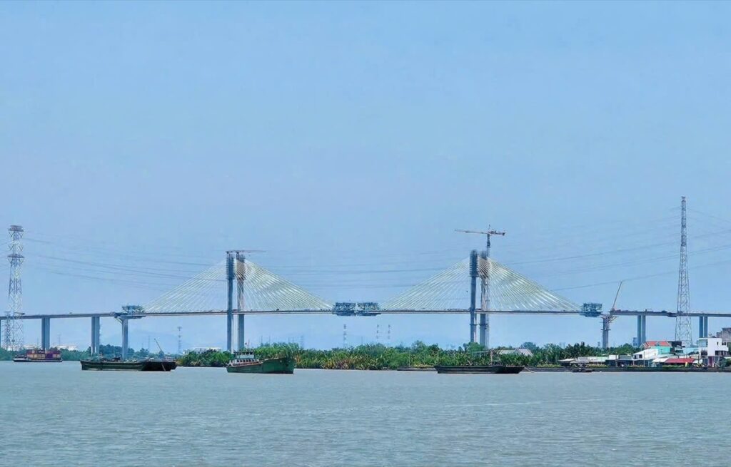 Cầu Phước Khánh kết nối Long An với Đồng Nai và sân bay Long Thành | Phuoc Khanh bridge connecting Long An to Dong Nai and Long Thanh airport