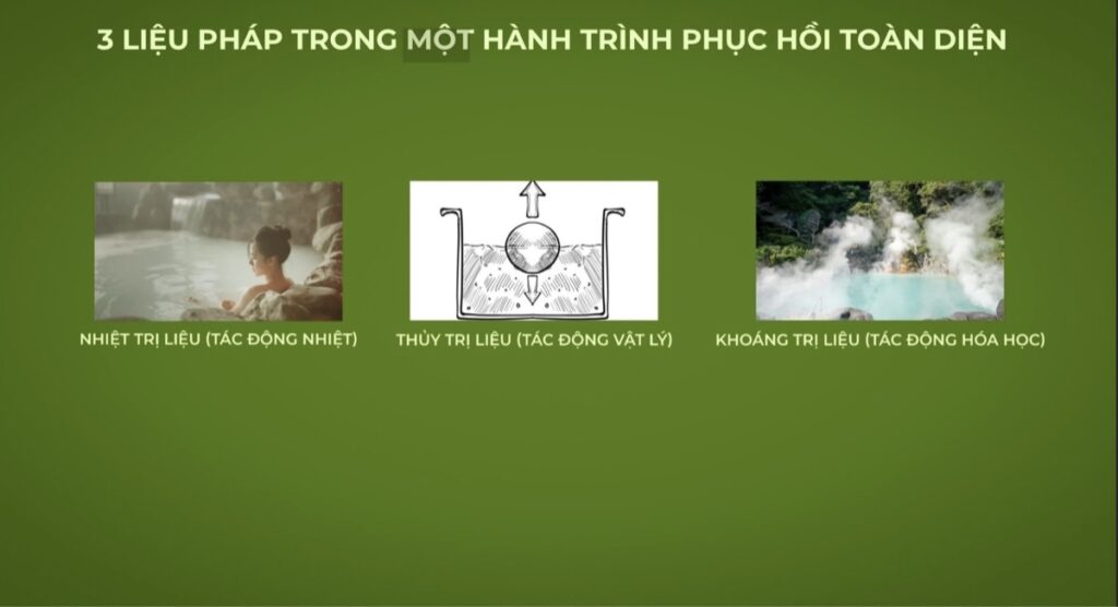 Liệu pháp Onsen 3 cơ sở khoa học nhiệt thủy khoáng | Onsen therapy 3 scientific bases heat hydro mineral