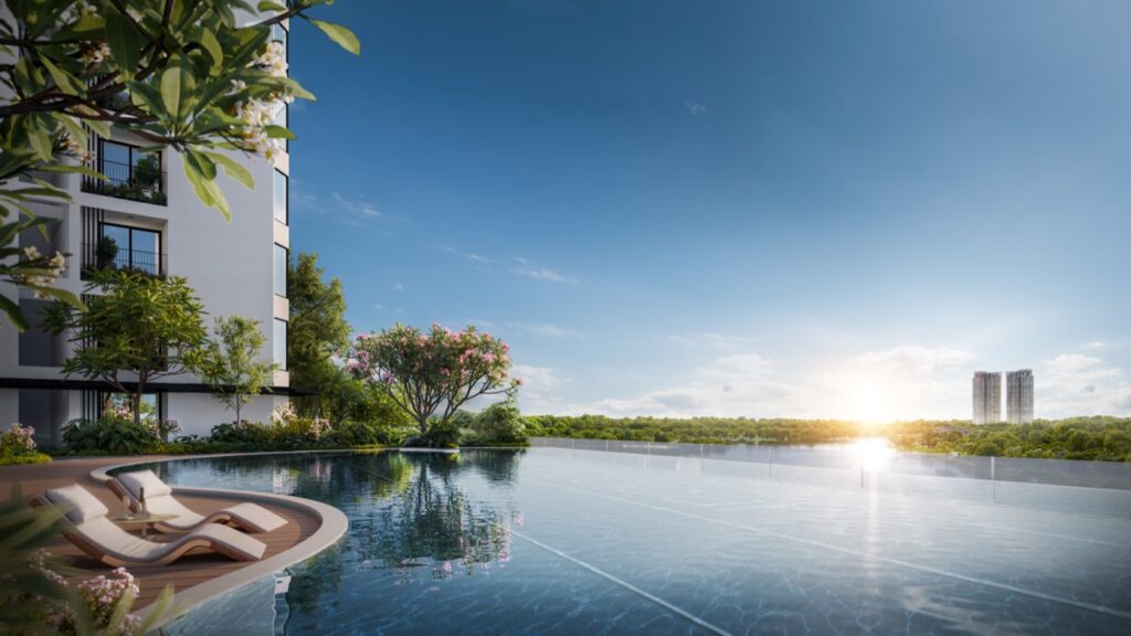 Trục căn 3PN view hồ chi tiết mặt bằng 105.5-132.5m² và 120.5-131.5m² Forest Onsen | 3BR lake view detail floor plans Forest Onsen