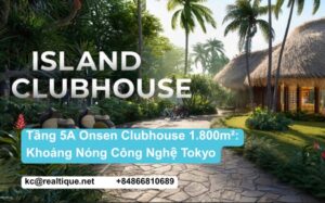Tầng 5A Onsen Clubhouse 1.800m² khoáng nóng công nghệ Tokyo Eco Forest Onsen | Level 5A Onsen Clubhouse 1800sqm Tokyo onsen technology Eco Forest Onsen