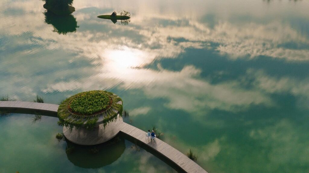 Hồ Thiên Nga 12ha trung tâm Eco Retreat | Swan Lake 12ha center of Eco Retreat
