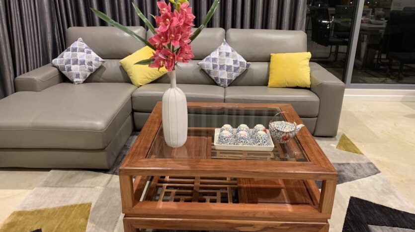 Khu vực làm việc tại gia Diamond Island | Home office area at Diamond Island apartment