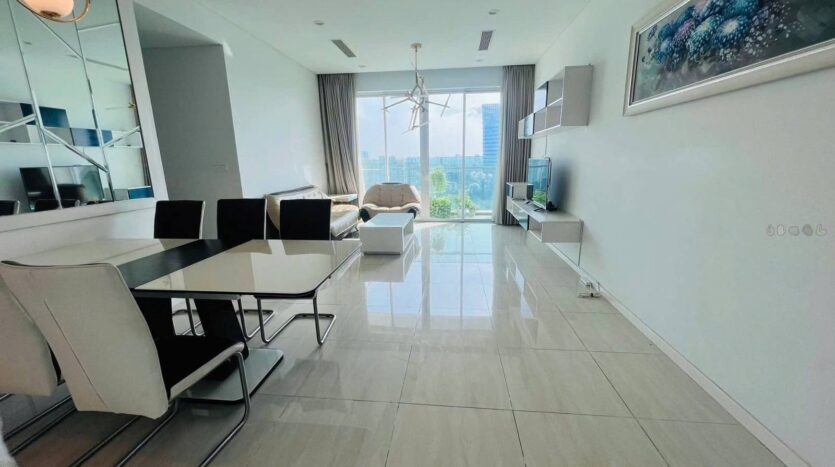 Khu vực ăn uống và bếp căn hộ Sadora Sala 120m2 | Dining and kitchen area of Sadora Sala 120sqm apartment
