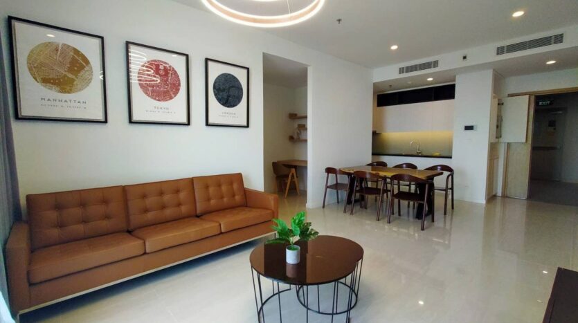 Phòng tắm phụ căn hộ Sadora Sala full nội thất | Secondary bathroom of Sadora Sala fully furnished apartment