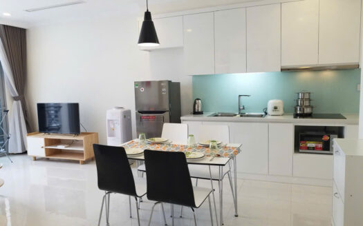 52.8sqm, 1-Bedroom Fully Furnished Apartment for Rent at Central 2 Tower, Vinhomes Central Park, Bình Thạnh District, HCMC