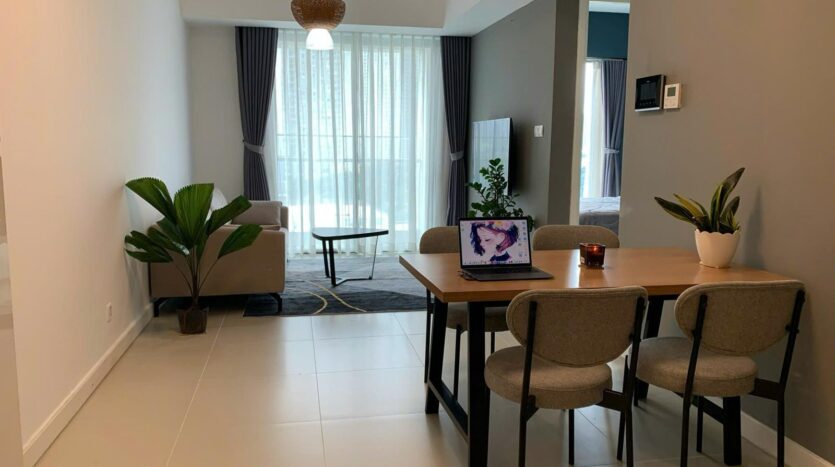 Bếp căn hộ Gateway Thảo Điền Tháp B nội thất hoàn thiện | Kitchen of Gateway Thảo Điền Tower B apartment with finished furniture