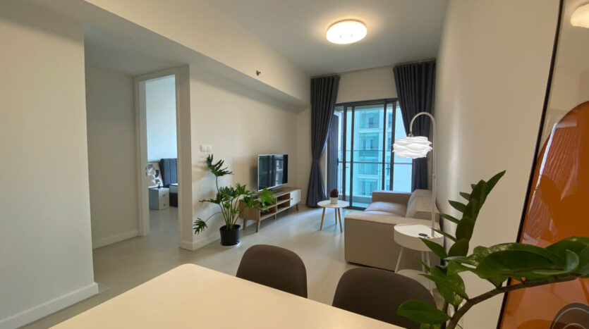 Phòng ngủ master căn hộ Gateway Thảo Điền 58m2 | Master bedroom of Gateway Thảo Điền 58sqm apartment