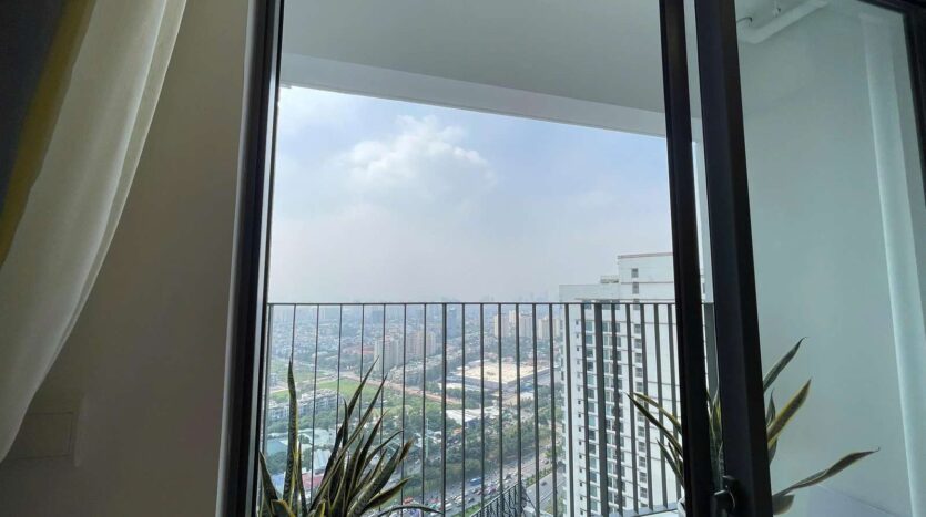 Phòng khách căn hộ 1 phòng ngủ Masteri An Phú Tháp A 54m2 đầy đủ nội thất | Living room of 1-bedroom Masteri An Phú Tower A 54sqm apartment fully furnished