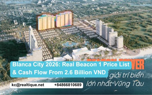 Blanca City 2026 — Beacon 1 price & cash flow | Blanca City bảng giá & dòng tiền Beacon 1