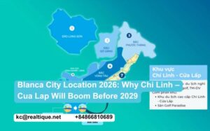 Blanca City location — Chi Linh – Cua Lap, Vung Tau | Vị trí Blanca City Chí Linh – Cửa Lấp
