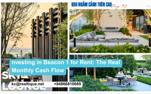 Beacon 1 rental cash flow — Blanca City | Đầu tư Beacon 1 cho thuê