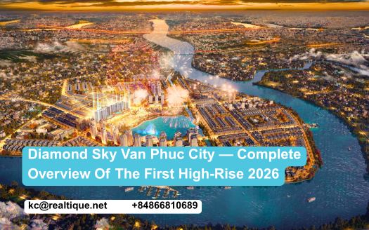 Diamond Sky Vạn Phúc City — phối cảnh tổng thể dự án | Diamond Sky Van Phuc City overall project render