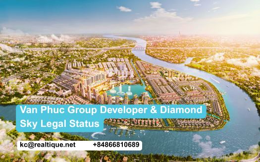Chủ đầu tư Vạn Phúc Group và tình trạng pháp lý Diamond Sky | Van Phuc Group developer and Diamond Sky legal status