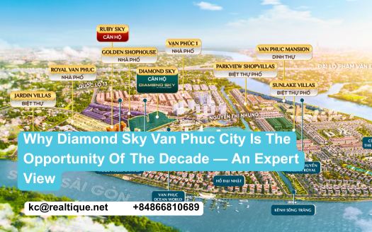 Diamond Sky Vạn Phúc City cơ hội đầu tư của thập kỷ | Diamond Sky Van Phuc City the opportunity of the decade