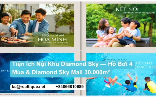 Tiện ích nội khu Diamond Sky | Diamond Sky internal amenities