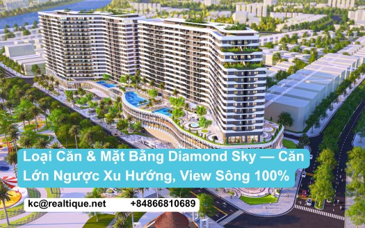Loại căn & mặt bằng Diamond Sky | Diamond Sky unit types