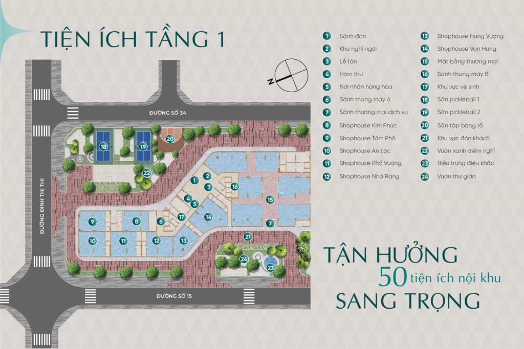 Tiện ích nội khu Diamond Sky | Diamond Sky internal amenity