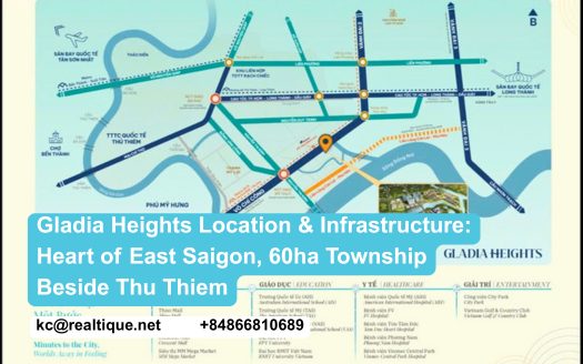 Gladia Heights location infrastructure East Saigon 60ha township | featured