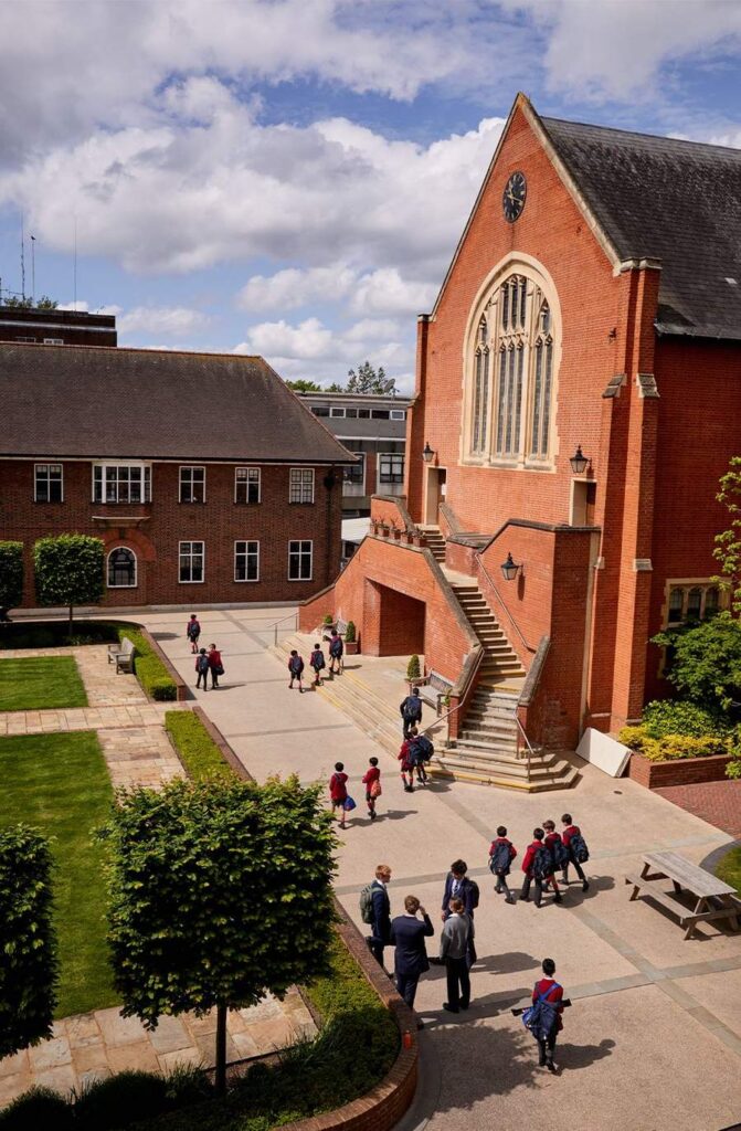 King's College Wimbledon HCMC campus hero view khai trương August 2027 The Global City Thủ Đức | King's College Wimbledon HCMC campus opening August 2027