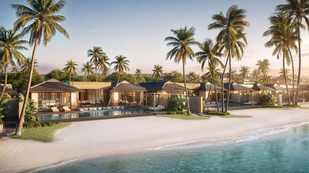 Biệt thự biển Beachfront Villa Mandarin Oriental Đà Nẵng | Beachfront Villa render