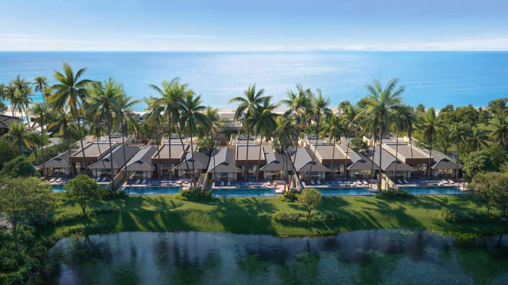 Biệt thự view biển Beach View Villa Mandarin Oriental Đà Nẵng | Beach View Villa render