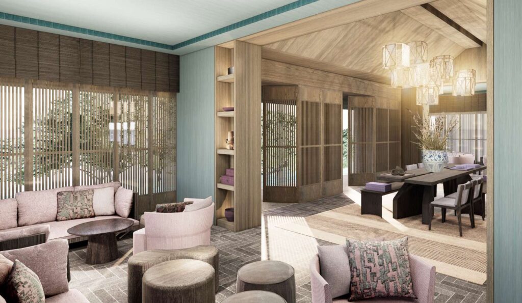 Thư viện Mandarin Oriental Đà Nẵng | Library render