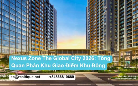 Nexus Zone The Global City — tổng quan phân khu | Nexus Zone The Global City featured image