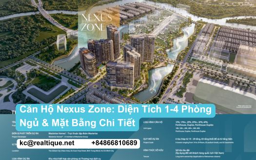 Nexus Zone The Global City — căn hộ diện tích mặt bằng | Nexus Zone The Global City featured image