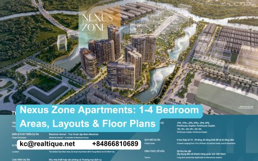 Nexus Zone The Global City — apartments areas & floor plans | Nexus Zone The Global City featured image
