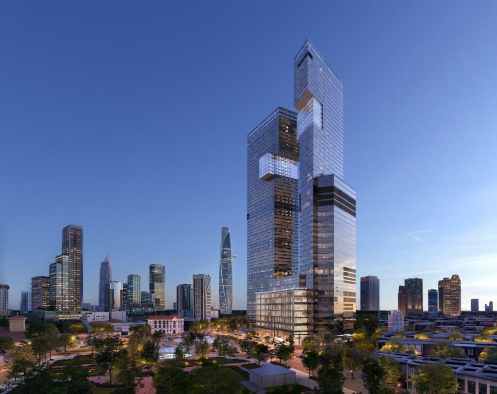 One Central Saigon và quang cảnh trung tâm Quận 1 TP.HCM | One Central Saigon and District 1 cityscape