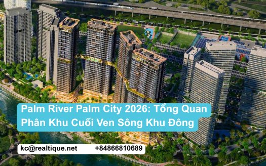 Palm River Palm City 2026 — phân khu cuối ven sông khu Đông TP.HCM | Palm River Palm City 2026 — final riverfront phase East Saigon