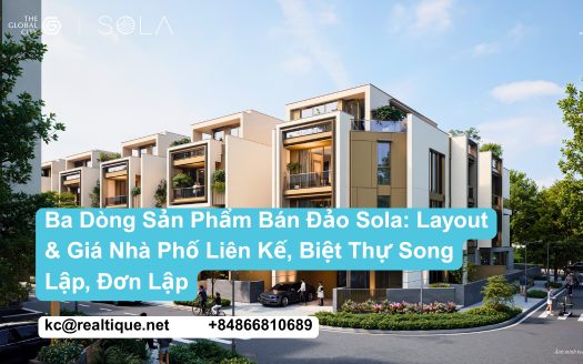 Ba dòng sản phẩm layout giá bán đảo Sola | Sola Peninsula products layout price featured