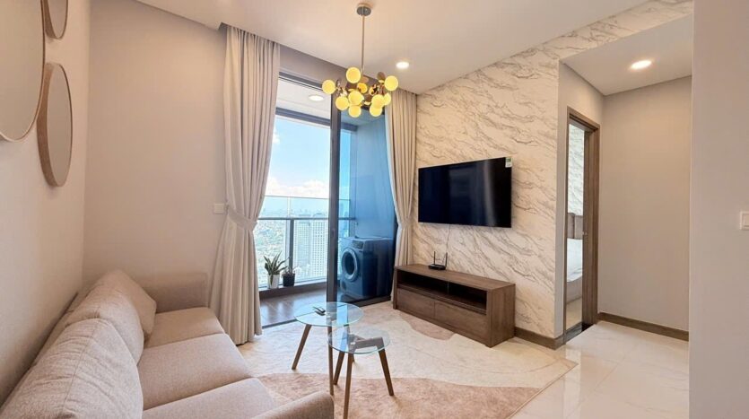 Sunwah Pearl Tháp Whitehouse — căn hộ 47m² 1PN nội thất đầy đủ cho thuê | Sunwah Pearl Whitehouse Tower — 47sqm 1BR fully furnished for rent