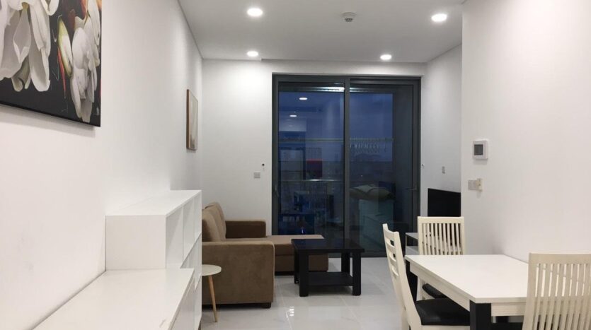 Sunwah Pearl Tháp Whitehouse — Phòng khách + bàn ăn 50m² nội thất đầy đủ | Sunwah Pearl Whitehouse Tower — Living and dining area 50sqm fully furnished