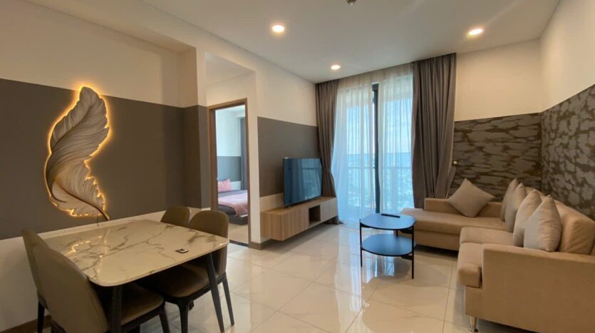 Sunwah Pearl Tháp Whitehouse — căn hộ 50m² 1PN nội thất đầy đủ cho thuê | Sunwah Pearl Whitehouse Tower — 50sqm 1BR fully furnished for rent