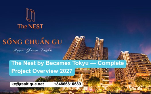 The Nest Becamex Tokyu complete overview featured | Featured tổng quan The Nest