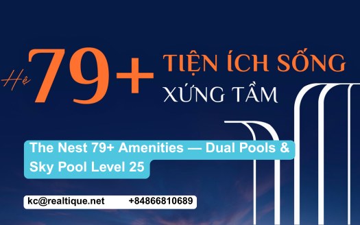 The Nest amenities Sky Pool featured | Featured tiện ích The Nest