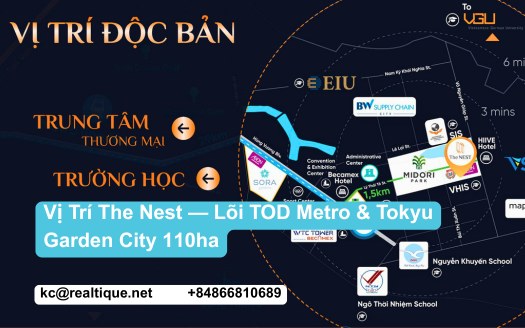 Featured vị trí The Nest | The Nest location featured