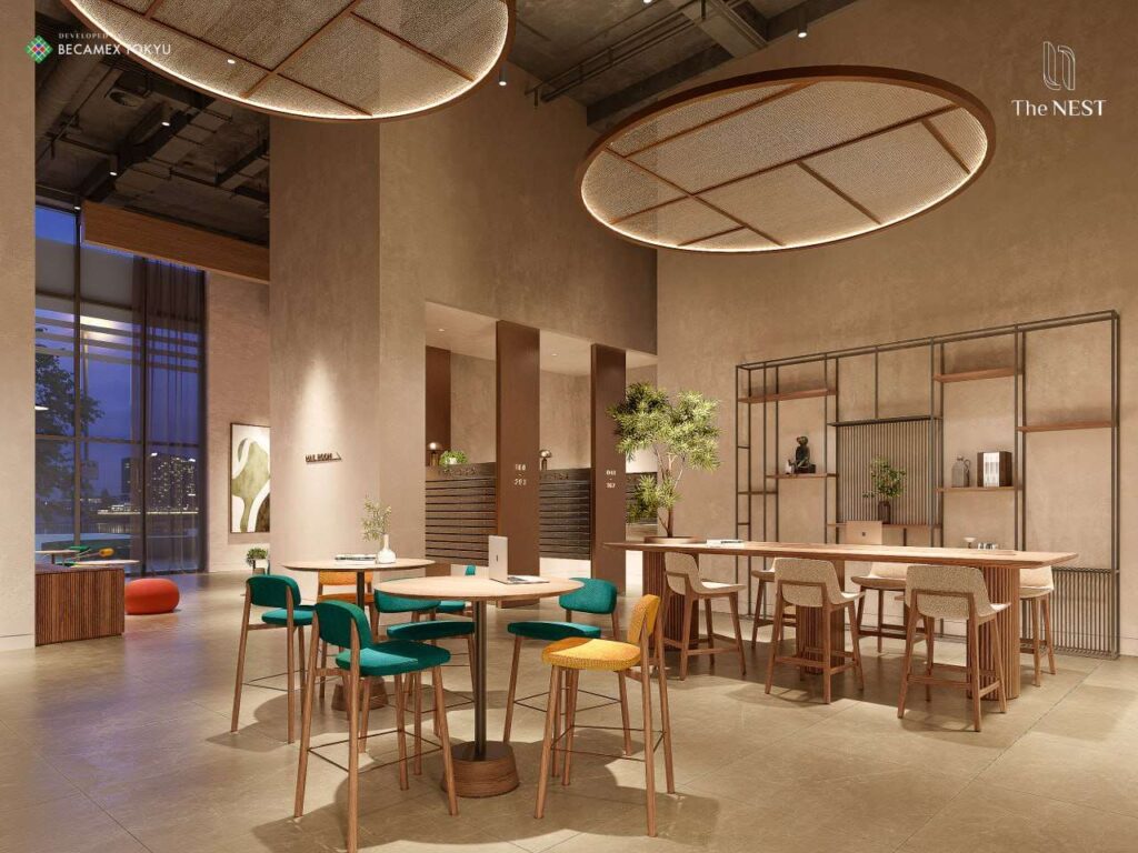 Nội thất phòng khách căn hộ The Nest | The Nest apartment living room interior