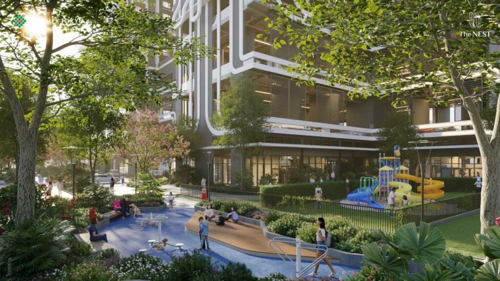 Phối cảnh tổng quan The Nest Becamex Tokyu | The Nest Becamex Tokyu overview