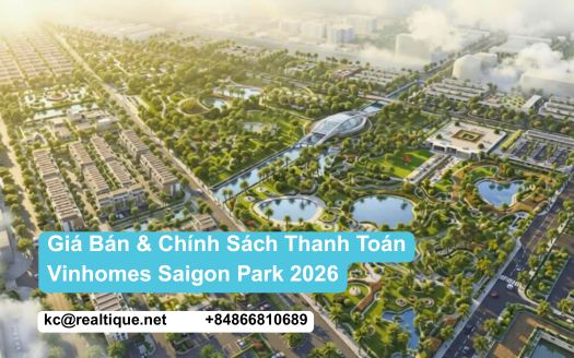 Vinhomes Saigon Park — Giá bán & chính sách thanh toán 2026 | Vinhomes Saigon Park price & payment policy 2026