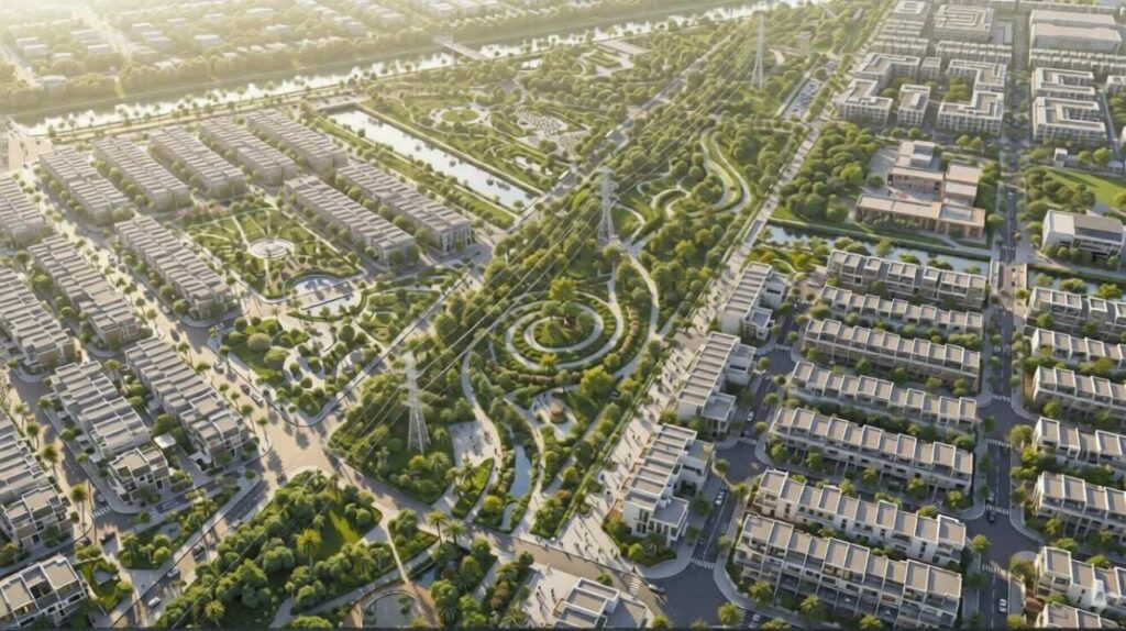 Vinhomes Saigon Park — Không gian xanh và mặt nước | Vinhomes Saigon Park green space and water features