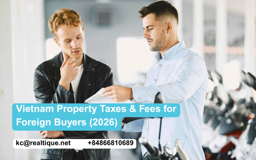 Vietnam Property Taxes & Fees for Foreign Buyers (2026)