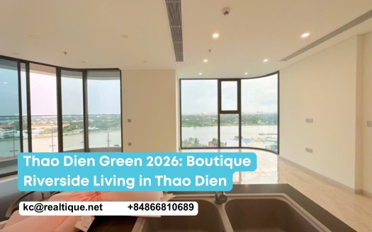 Thao Dien Green — boutique riverside tower in Thao Dien | Thảo Điền Green tháp boutique ven sông