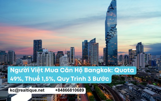 Người Việt mua căn hộ Bangkok | Buying a Bangkok condo