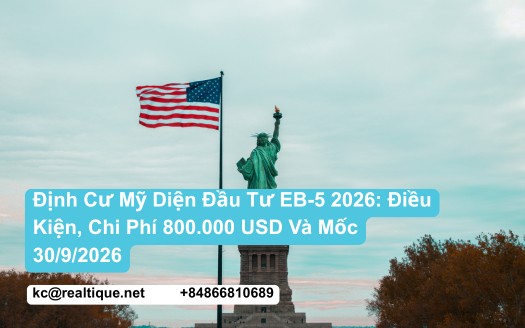 Định cư Mỹ diện đầu tư EB-5 | US EB-5 investment immigration