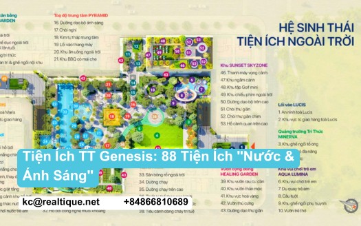 Tiện ích TT Genesis | TT Genesis amenities