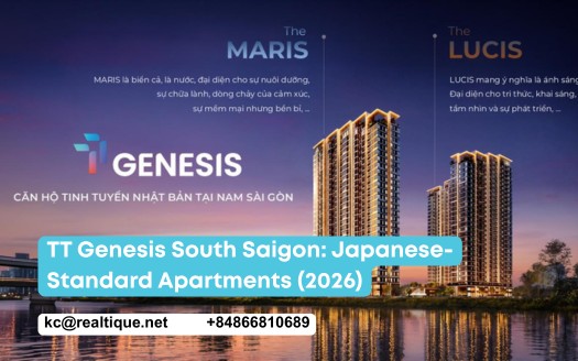 TT Genesis South Saigon overview | TT Genesis Nam Sài Gòn tổng quan