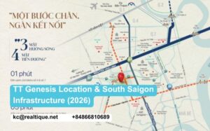 TT Genesis location South Saigon infrastructure | Vị trí TT Genesis hạ tầng Khu Nam