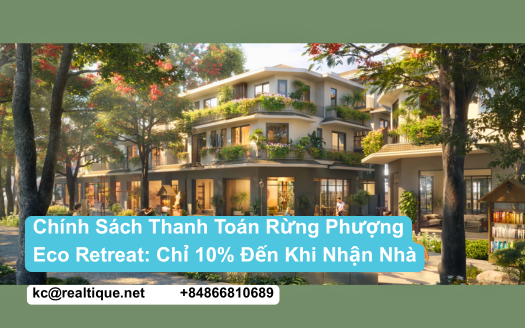 Chính sách thanh toán Rừng Phượng Eco Retreat - chỉ 10% | Rung Phuong Eco Retreat payment policy - just 10%